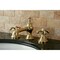Kingston Brass KC7062TX 8" Widespread Bathroom Faucet, Polished Brass KC7062TX - alternate 3